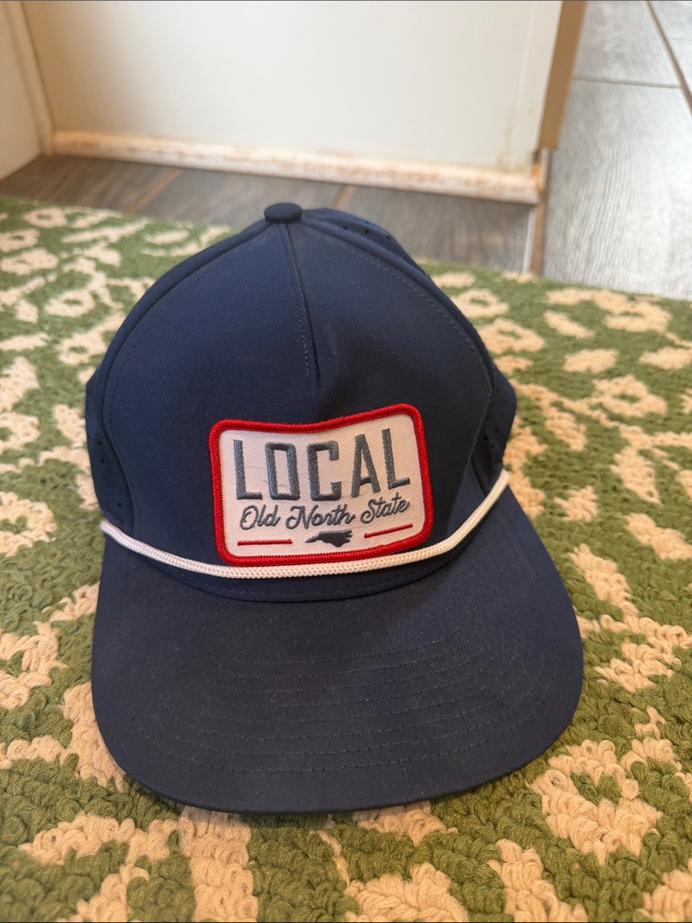 LOCAL Old North State Navy Rope Trucker Hat